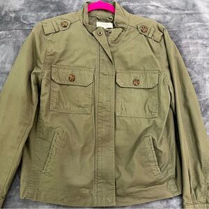 Charlotte Russe Olive Green Military Jacket